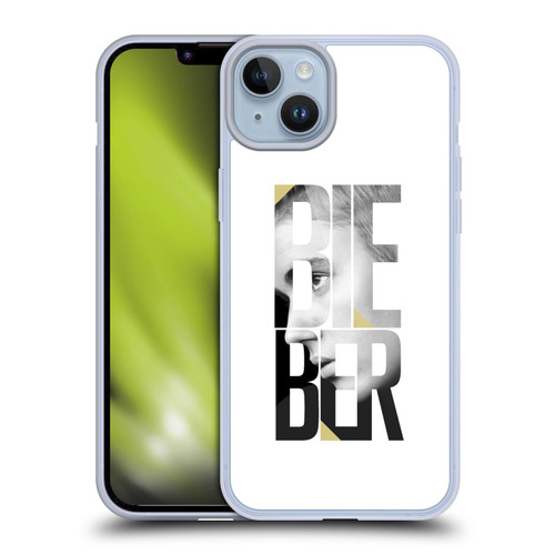 Justin Bieber Purpose B&w Mirror Calendar Text Soft Gel Case for Apple iPhone 14 Plus