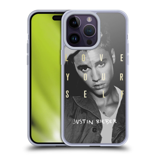 Justin Bieber Purpose B&w Love Yourself Soft Gel Case for Apple iPhone 14 Pro Max