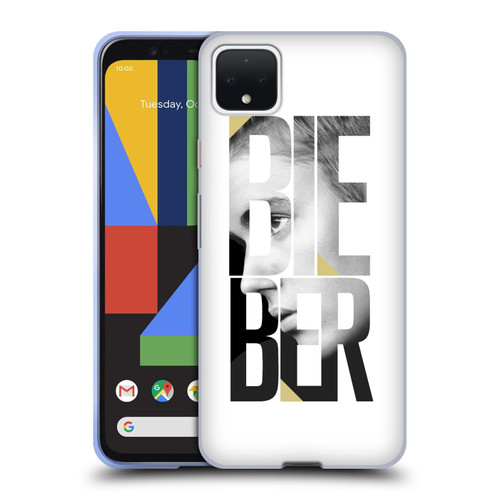 Justin Bieber Purpose B&w Mirror Calendar Text Soft Gel Case for Google Pixel 4 XL