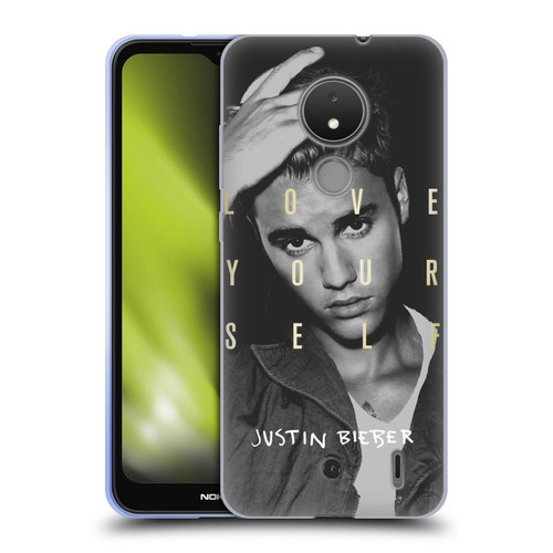 Justin Bieber Purpose B&w Love Yourself Soft Gel Case for Nokia C21