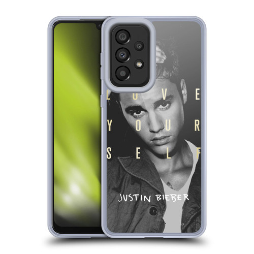 Justin Bieber Purpose B&w Love Yourself Soft Gel Case for Samsung Galaxy A33 5G (2022)