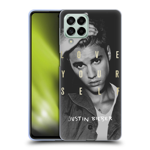 Justin Bieber Purpose B&w Love Yourself Soft Gel Case for Samsung Galaxy M53 (2022)