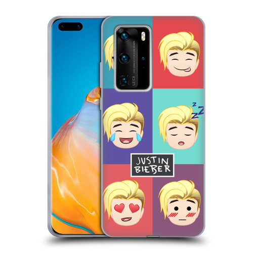 Justin Bieber Justmojis Cute Faces Soft Gel Case for Huawei P40 Pro / P40 Pro Plus 5G