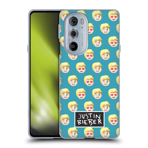 Justin Bieber Justmojis Patterns Soft Gel Case for Motorola Edge X30