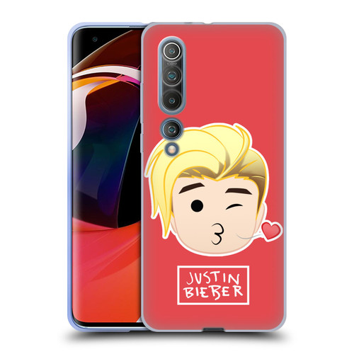 Justin Bieber Justmojis Kiss Soft Gel Case for Xiaomi Mi 10 5G / Mi 10 Pro 5G