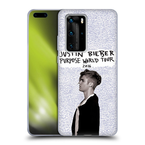 Justin Bieber Purpose World Tour 2016 Soft Gel Case for Huawei P40 Pro / P40 Pro Plus 5G
