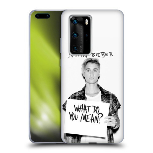 Justin Bieber Purpose What Do You Mean Photo Soft Gel Case for Huawei P40 Pro / P40 Pro Plus 5G