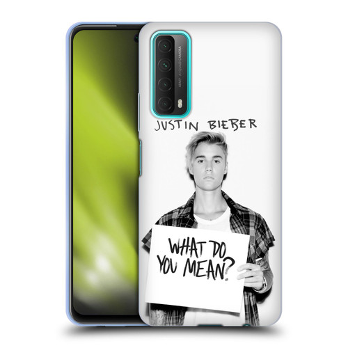Justin Bieber Purpose What Do You Mean Photo Soft Gel Case for Huawei P Smart (2021)
