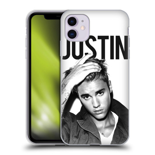 Justin Bieber Purpose Calendar Black And White Soft Gel Case for Apple iPhone 11
