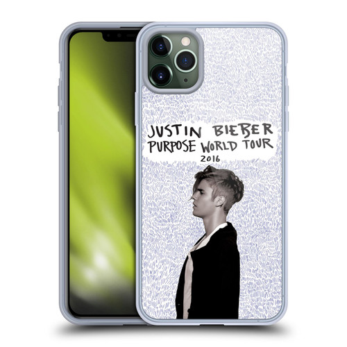Justin Bieber Purpose World Tour 2016 Soft Gel Case for Apple iPhone 11 Pro Max