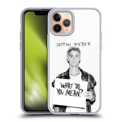 Justin Bieber Purpose What Do You Mean Photo Soft Gel Case for Apple iPhone 11 Pro