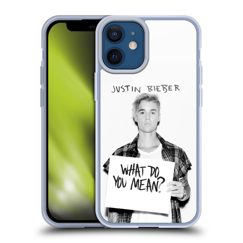 Justin Bieber Purpose What Do You Mean Photo Soft Gel Case for Apple iPhone 12 Mini