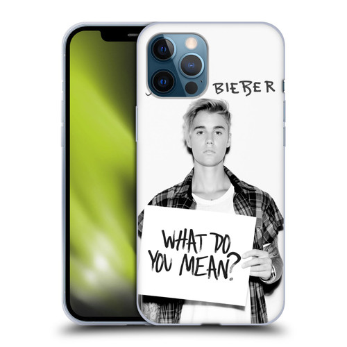 Justin Bieber Purpose What Do You Mean Photo Soft Gel Case for Apple iPhone 12 Pro Max