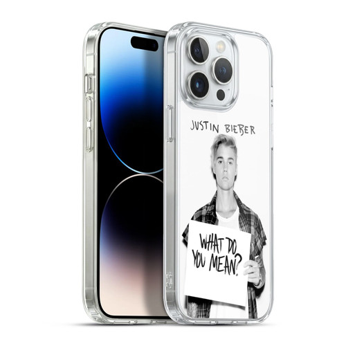 Justin Bieber Purpose What Do You Mean Photo Soft Gel Case for Apple iPhone 13 Pro Max & MagSafe