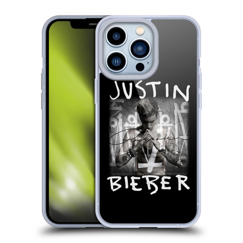 Justin Bieber Purpose Album Cover Soft Gel Case for Apple iPhone 13 Pro