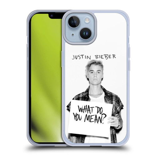 Justin Bieber Purpose What Do You Mean Photo Soft Gel Case for Apple iPhone 14