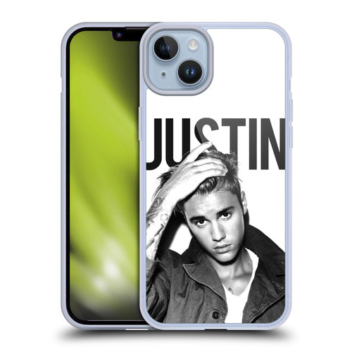 Justin Bieber Purpose Calendar Black And White Soft Gel Case for Apple iPhone 14 Plus