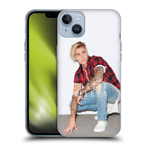 Justin Bieber Purpose Calendar Photo Soft Gel Case for Apple iPhone 14 Plus