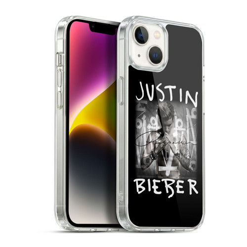 Justin Bieber Purpose Album Cover Soft Gel Case for Apple iPhone 14 Plus & MagSafe