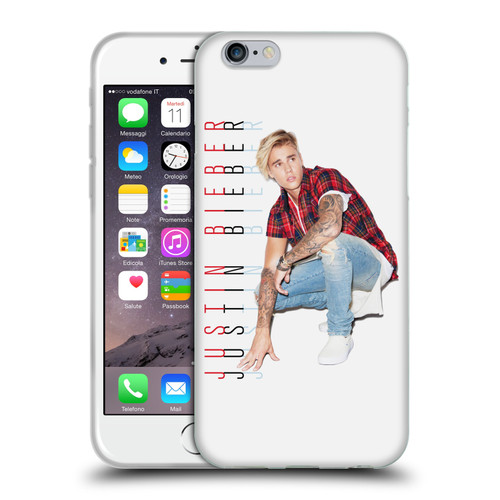 Justin Bieber Purpose Calendar Photo And Text Soft Gel Case for Apple iPhone 6 / iPhone 6s