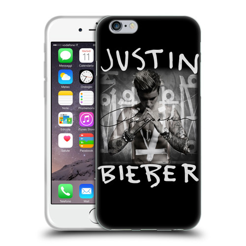 Justin Bieber Purpose Album Cover Soft Gel Case for Apple iPhone 6 / iPhone 6s