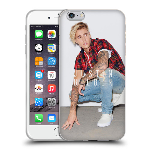 Justin Bieber Purpose Calendar Photo Soft Gel Case for Apple iPhone 6 Plus / iPhone 6s Plus