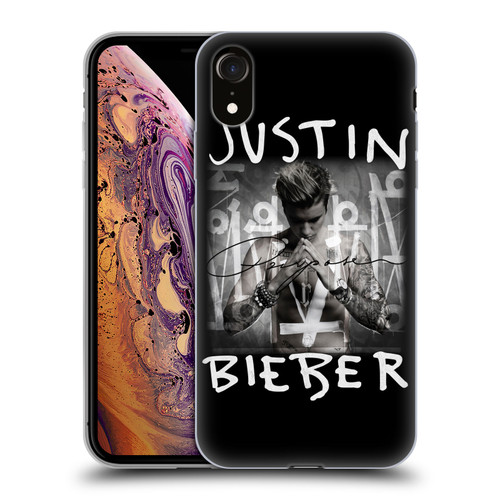 Justin Bieber Purpose Album Cover Soft Gel Case for Apple iPhone XR