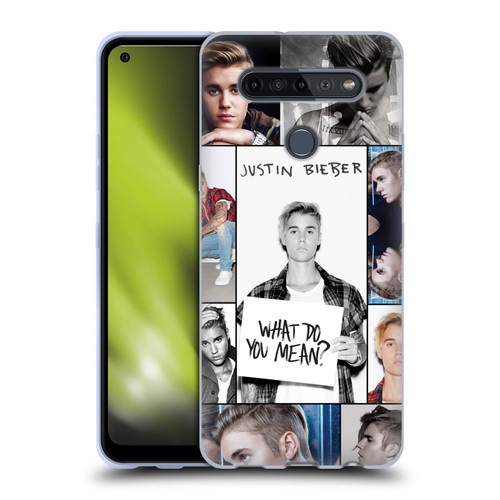 Justin Bieber Purpose Grid Poster Soft Gel Case for LG K51S