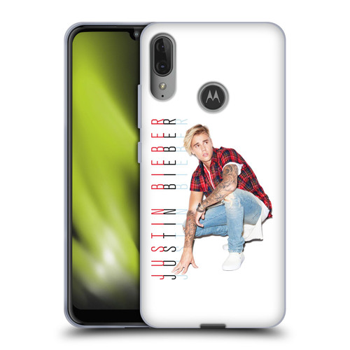 Justin Bieber Purpose Calendar Photo And Text Soft Gel Case for Motorola Moto E6 Plus