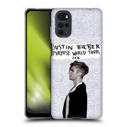 Justin Bieber Purpose World Tour 2016 Soft Gel Case for Motorola Moto G22