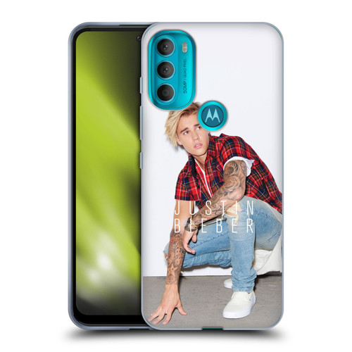 Justin Bieber Purpose Calendar Photo Soft Gel Case for Motorola Moto G71 5G