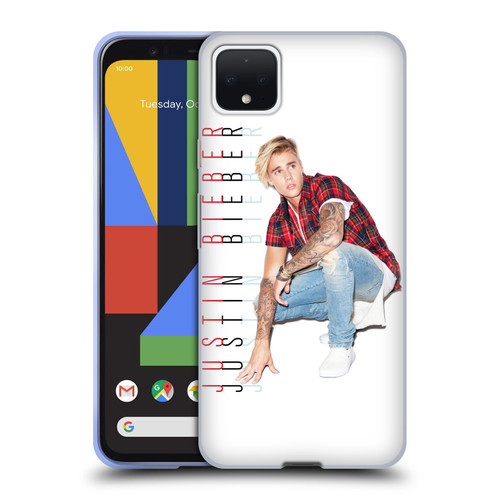 Justin Bieber Purpose Calendar Photo And Text Soft Gel Case for Google Pixel 4 XL