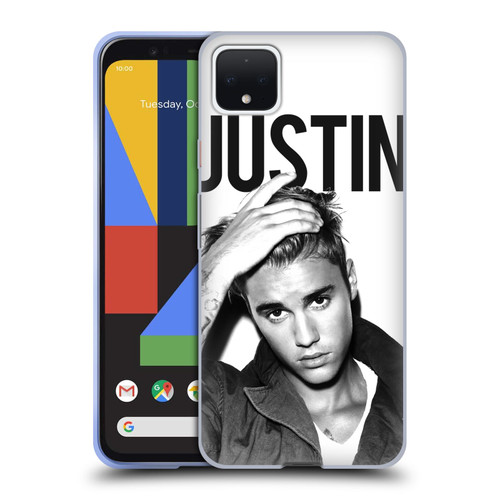 Justin Bieber Purpose Calendar Black And White Soft Gel Case for Google Pixel 4 XL