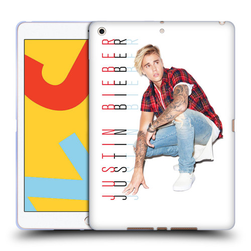 Justin Bieber Purpose Calendar Photo And Text Soft Gel Case for Apple iPad 10.2 2019/2020/2021