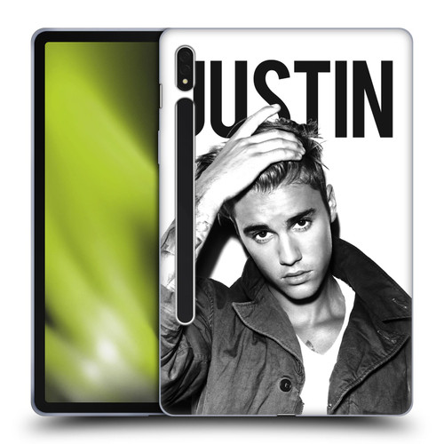 Justin Bieber Purpose Calendar Black And White Soft Gel Case for Samsung Galaxy Tab S8