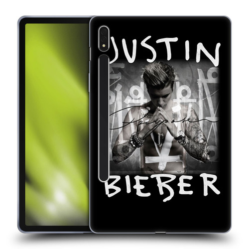 Justin Bieber Purpose Album Cover Soft Gel Case for Samsung Galaxy Tab S8
