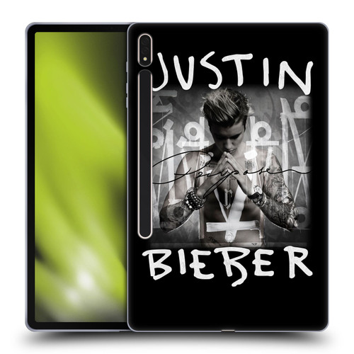 Justin Bieber Purpose Album Cover Soft Gel Case for Samsung Galaxy Tab S8 Plus