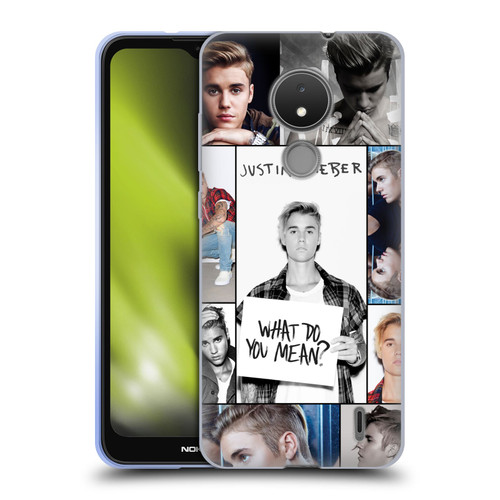 Justin Bieber Purpose Grid Poster Soft Gel Case for Nokia C21