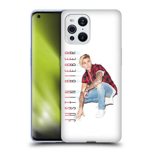 Justin Bieber Purpose Calendar Photo And Text Soft Gel Case for OPPO Find X3 / Pro