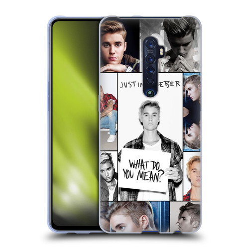 Justin Bieber Purpose Grid Poster Soft Gel Case for OPPO Reno 2