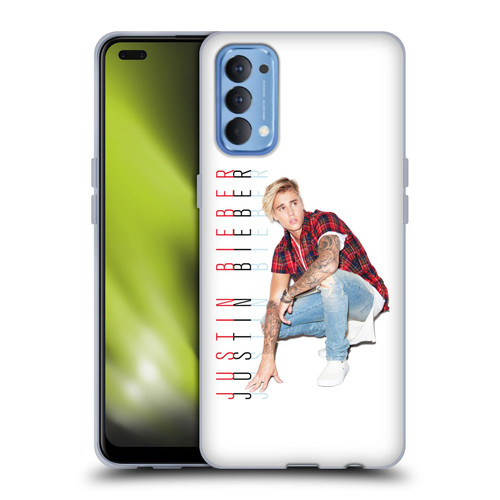 Justin Bieber Purpose Calendar Photo And Text Soft Gel Case for OPPO Reno 4 5G