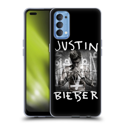 Justin Bieber Purpose Album Cover Soft Gel Case for OPPO Reno 4 5G