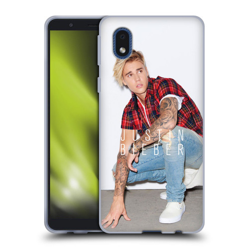 Justin Bieber Purpose Calendar Photo Soft Gel Case for Samsung Galaxy A01 Core (2020)