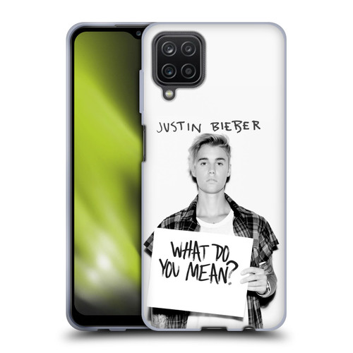 Justin Bieber Purpose What Do You Mean Photo Soft Gel Case for Samsung Galaxy A12 (2020)