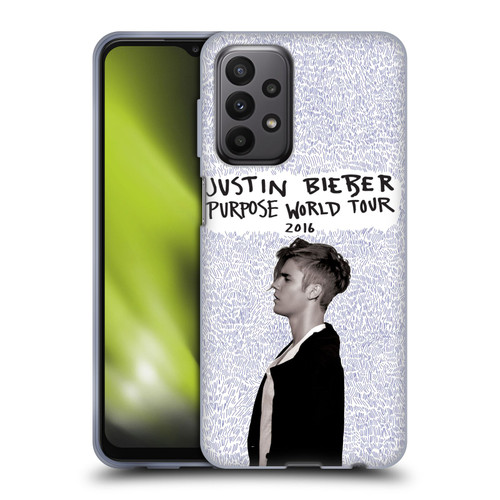 Justin Bieber Purpose World Tour 2016 Soft Gel Case for Samsung Galaxy A23 / 5G (2022)