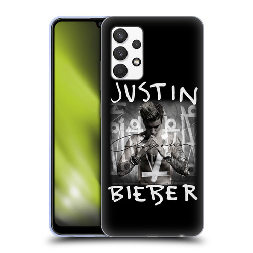 Justin Bieber Purpose Album Cover Soft Gel Case for Samsung Galaxy A32 (2021)