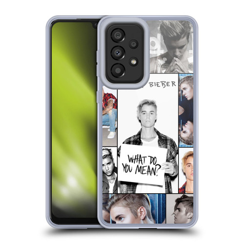 Justin Bieber Purpose Grid Poster Soft Gel Case for Samsung Galaxy A33 5G (2022)