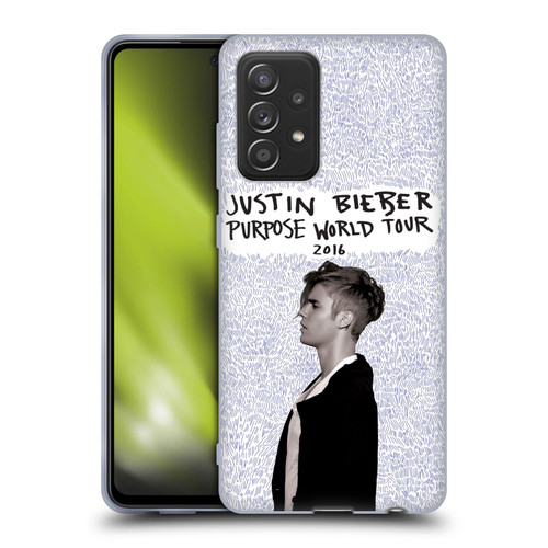 Justin Bieber Purpose World Tour 2016 Soft Gel Case for Samsung Galaxy A52 / A52s / 5G (2021)