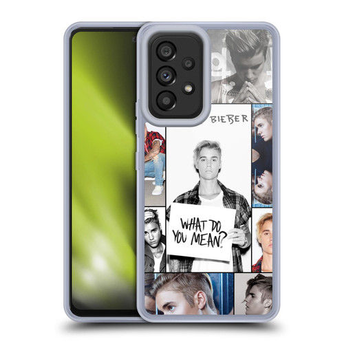 Justin Bieber Purpose Grid Poster Soft Gel Case for Samsung Galaxy A53 5G (2022)