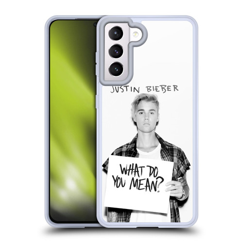 Justin Bieber Purpose What Do You Mean Photo Soft Gel Case for Samsung Galaxy S21 5G
